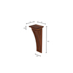 Sage Curved Wall Shelf — view 6