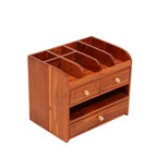 Ronan Solid Wood Vintage Desk Organizer - product image 4