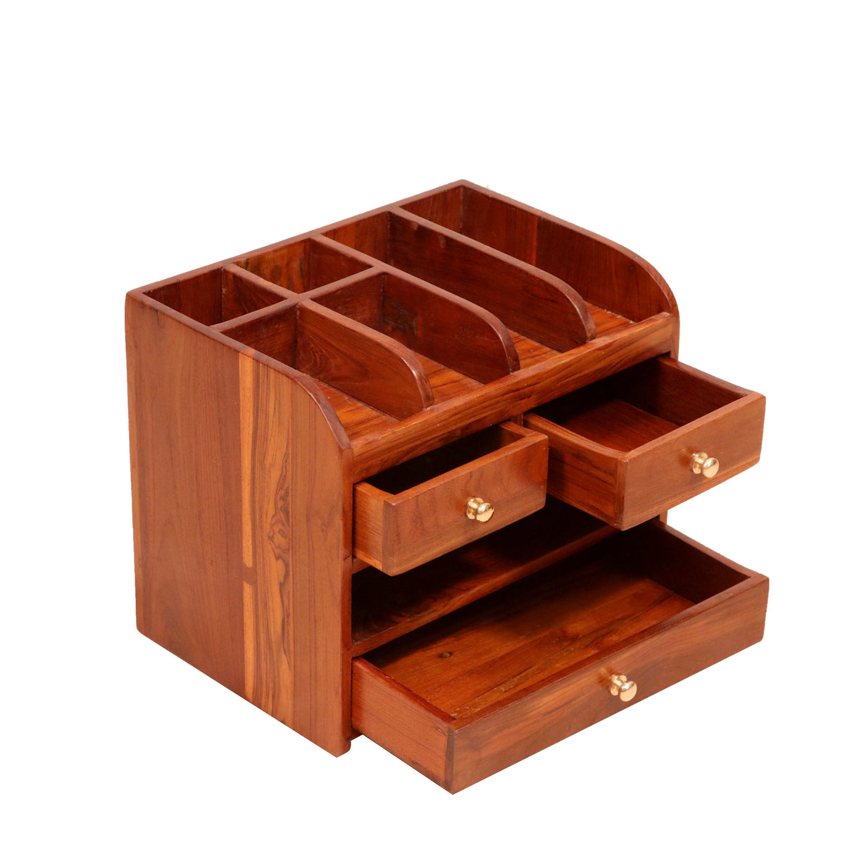 Ronan Solid Wood Vintage Desk Organizer - product image 1