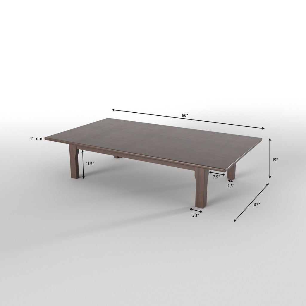 Cove Solid Wood Low Dining Set – product image 11