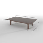 Cove Solid Wood Low Dining Set – product image 11