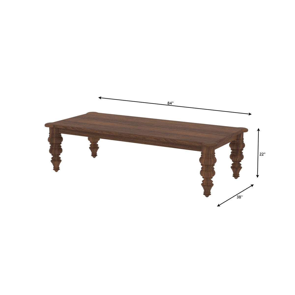 Veda Solid Wood Dining Set with Woven Chairs – product image 3