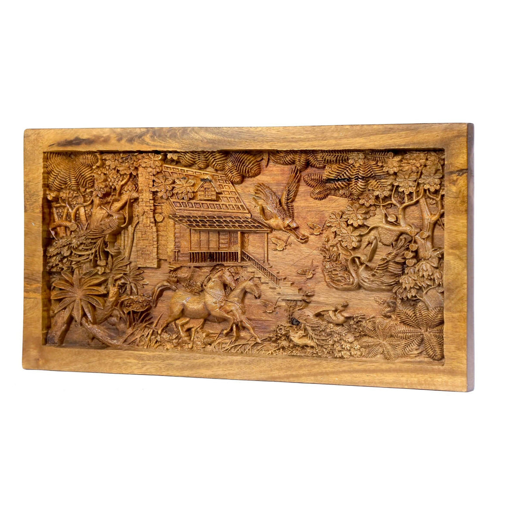 Sable Solid Wood Wall Panel — view 1