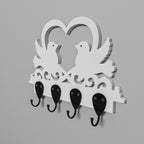 Arlo Bird Engineered Wood 4-Hook Wall Rack — view 1