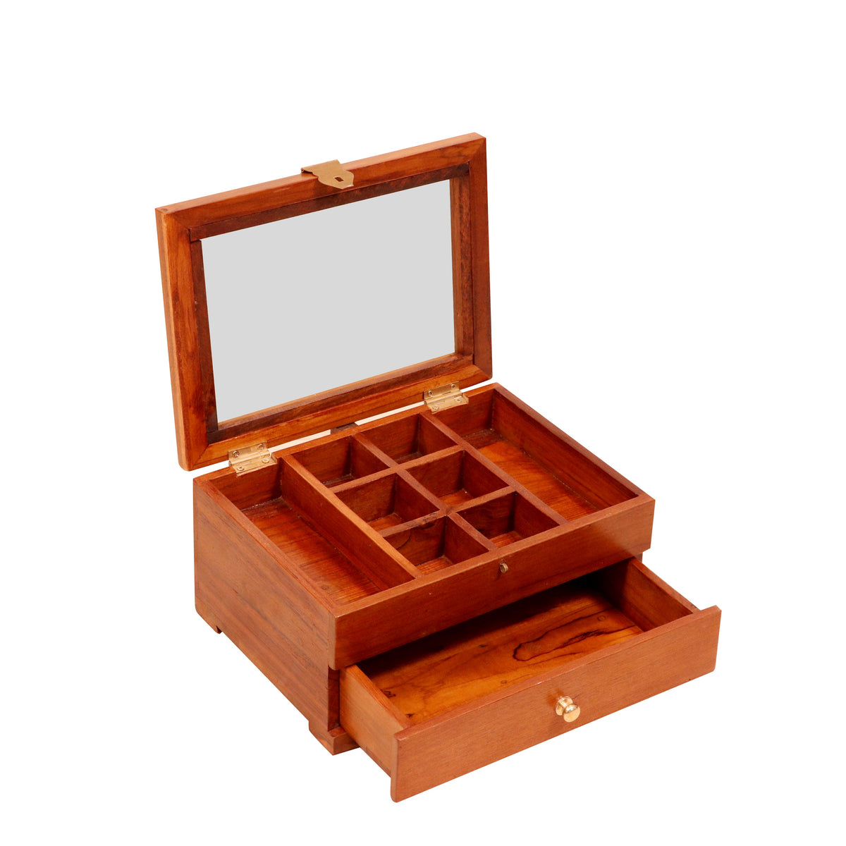 Calista Solid Wood Jewellery Box — view 1