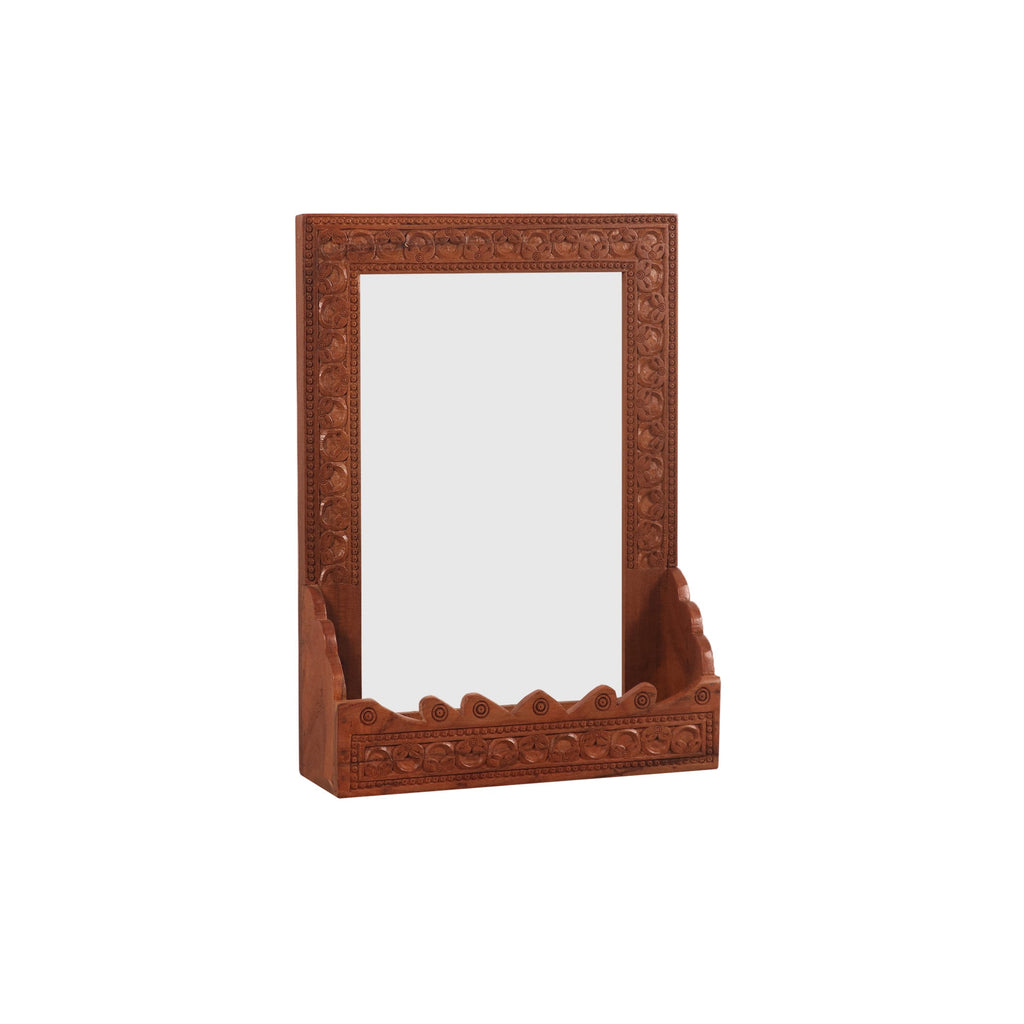 Zelia Carved Wall Mirror — view 2