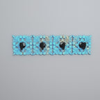 Arden Carved Engineered Wood Wall Hook Rack — view 2