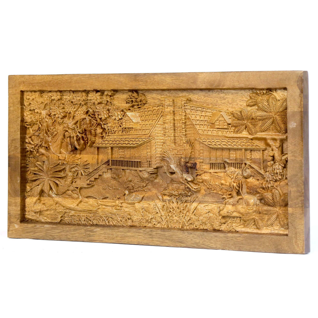 Rhea Solid Wood Wall Panel — view 1