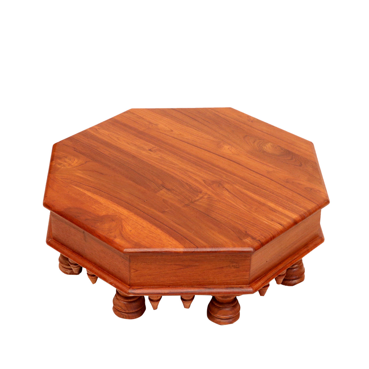 Cora Solid Wood Bajot Table — view 1