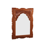 Viola Floral Carved Wall Mirror — view 2
