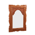 Vesper Floral Carved Wall Mirror — view 2