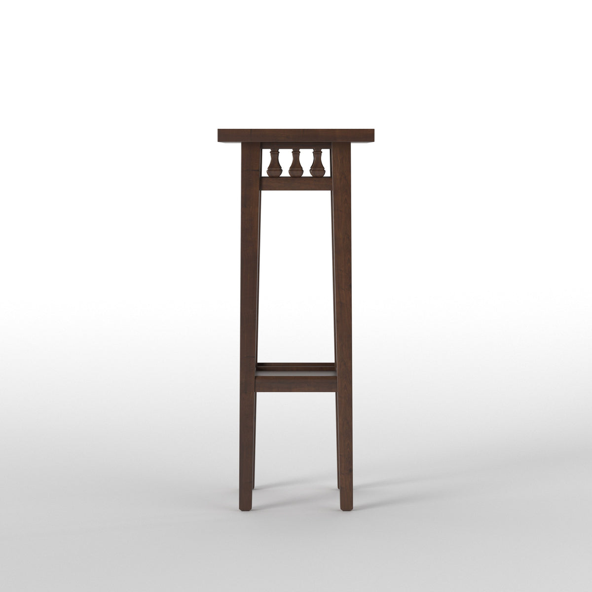 Calista Inlay Pedestal Side Table — view 2