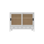 Arden Cane Panelled Engineered Wood Drawer Chest — view 2