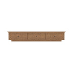 Delphine Geometric Engineered Wood TV Unit — view 2