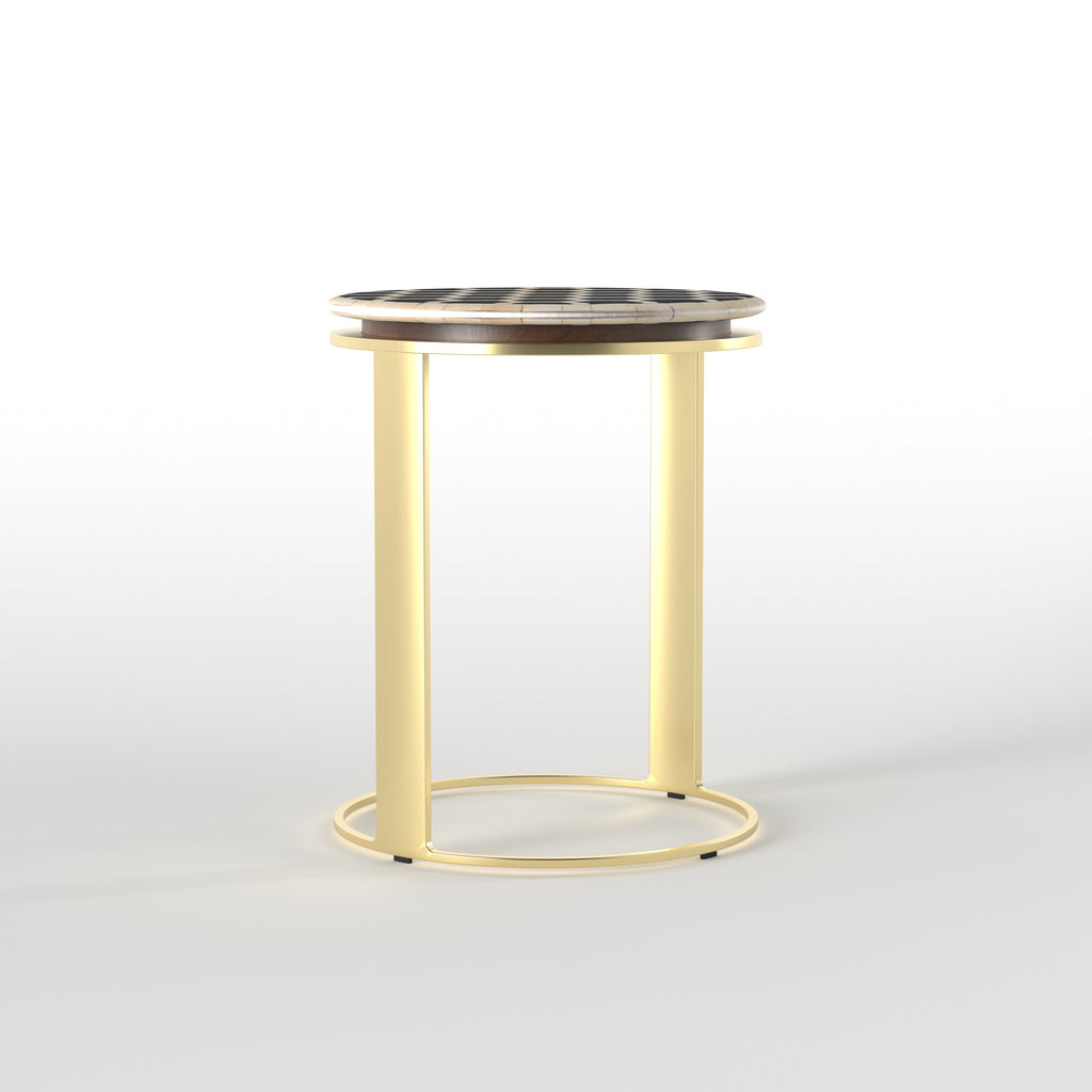 Fiora Metal Side Table — view 2