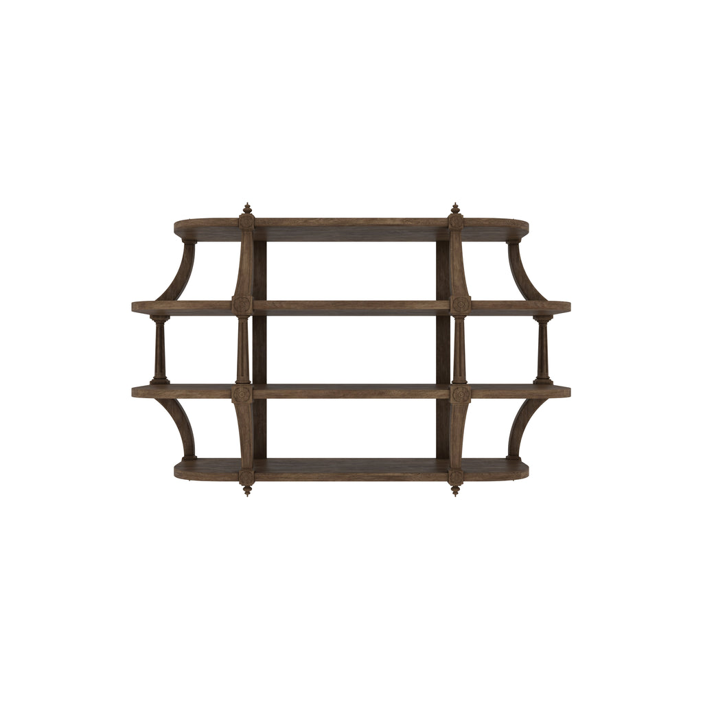 Orla Curved Vintage Wall Shelf — view 3
