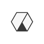 Aurelia Geometric Hexagonal Metal Wall Mirror — view 2