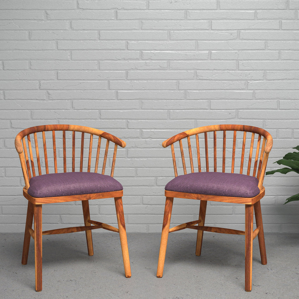 Briar Curved Armchair — Set of 2 — view 1