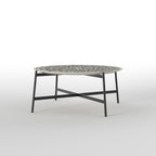 Bellamy Floral Arabesque Metal Coffee Table — view 2