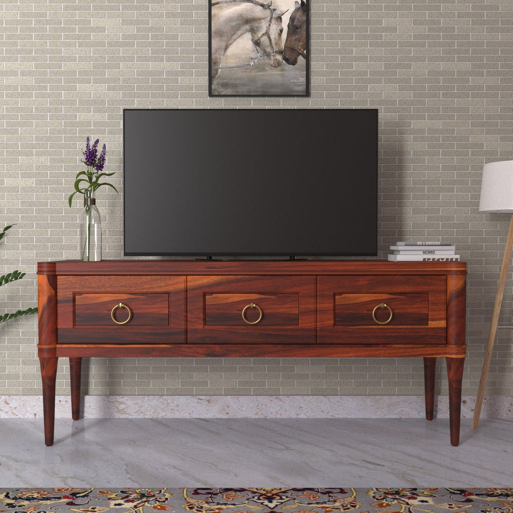 Paloma Solid Wood TV Unit — view 2