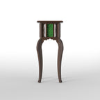 Briar Mosaic Pedestal Side Table — view 2