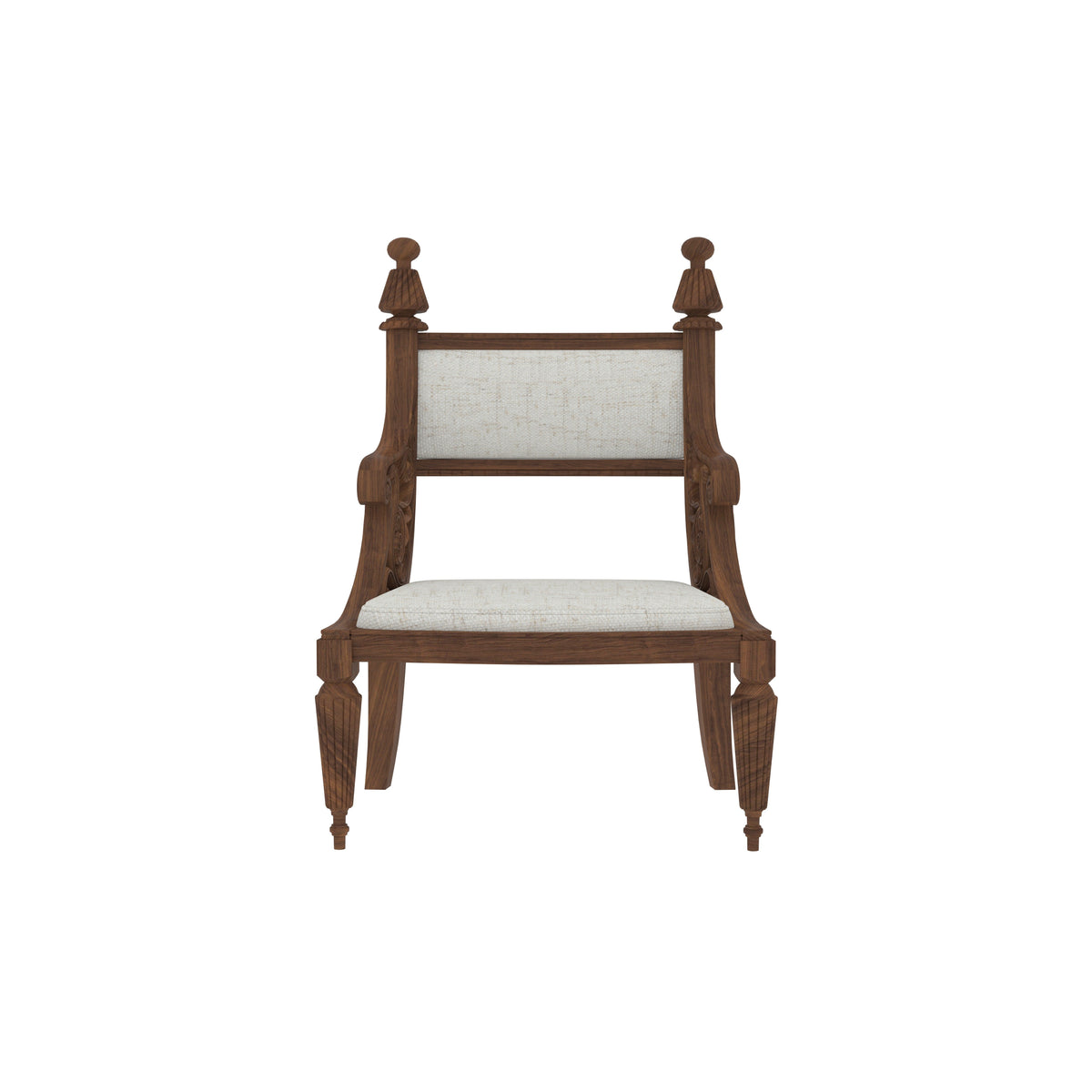Odessa Carved Solid Wood Oval Dining Set – product image 2