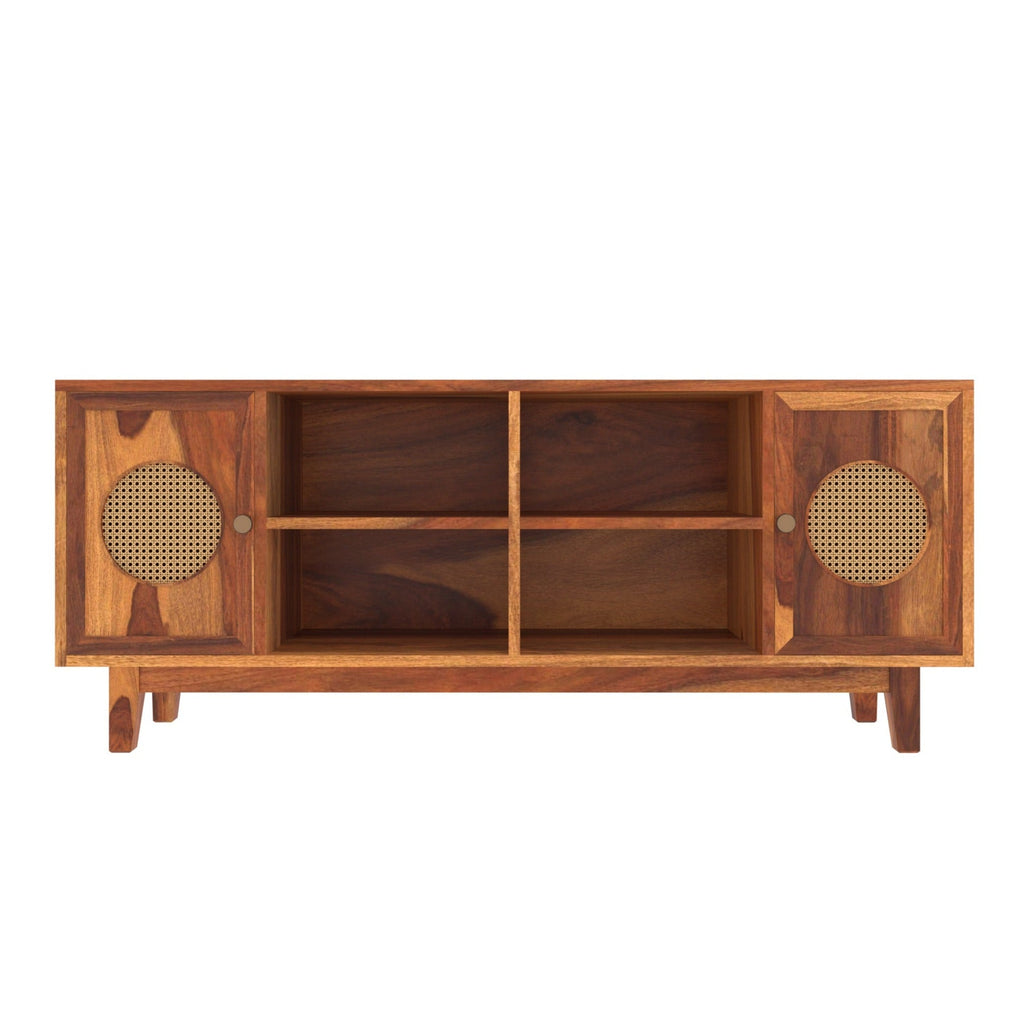 Seren Solid Wood TV Unit — view 2