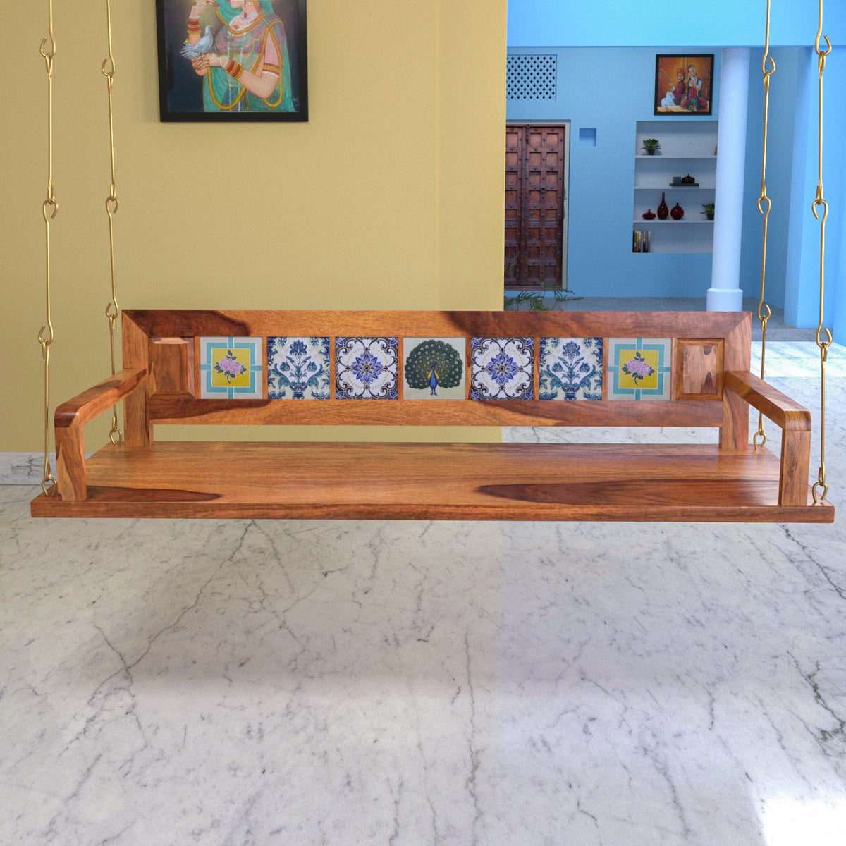 Renata Tiled Hanging Swing — view 2