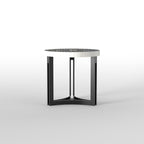Evora Floral Metal Side Table — view 2
