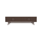 Dalia Panelled Mid-Century TV Unit — view 2