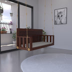 Mira Solid Wood Hanging Swing — view 1