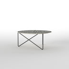 Briar Damask Metal Coffee Table — view 2
