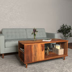 Iris Solid Wood Coffee Table — view 1