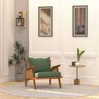 Aurelia Solid Wood Armchair — view 1