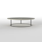 Aveline Sunburst Metal Coffee Table — view 2