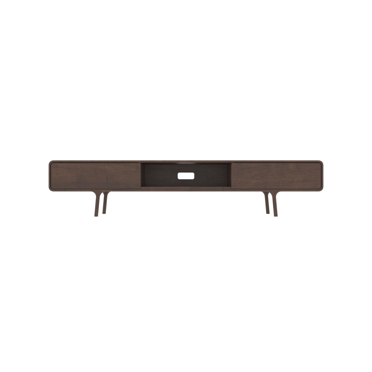 Freya Curved TV Unit — view 2