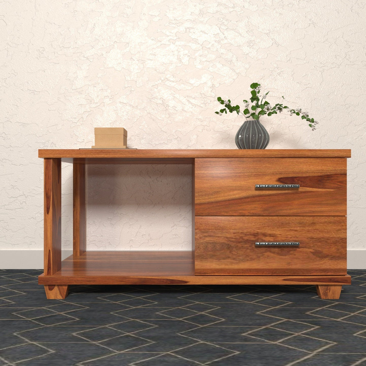 Kaia Solid Wood Coffee Table — view 1