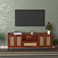 Odessa Solid Wood TV Unit — view 1