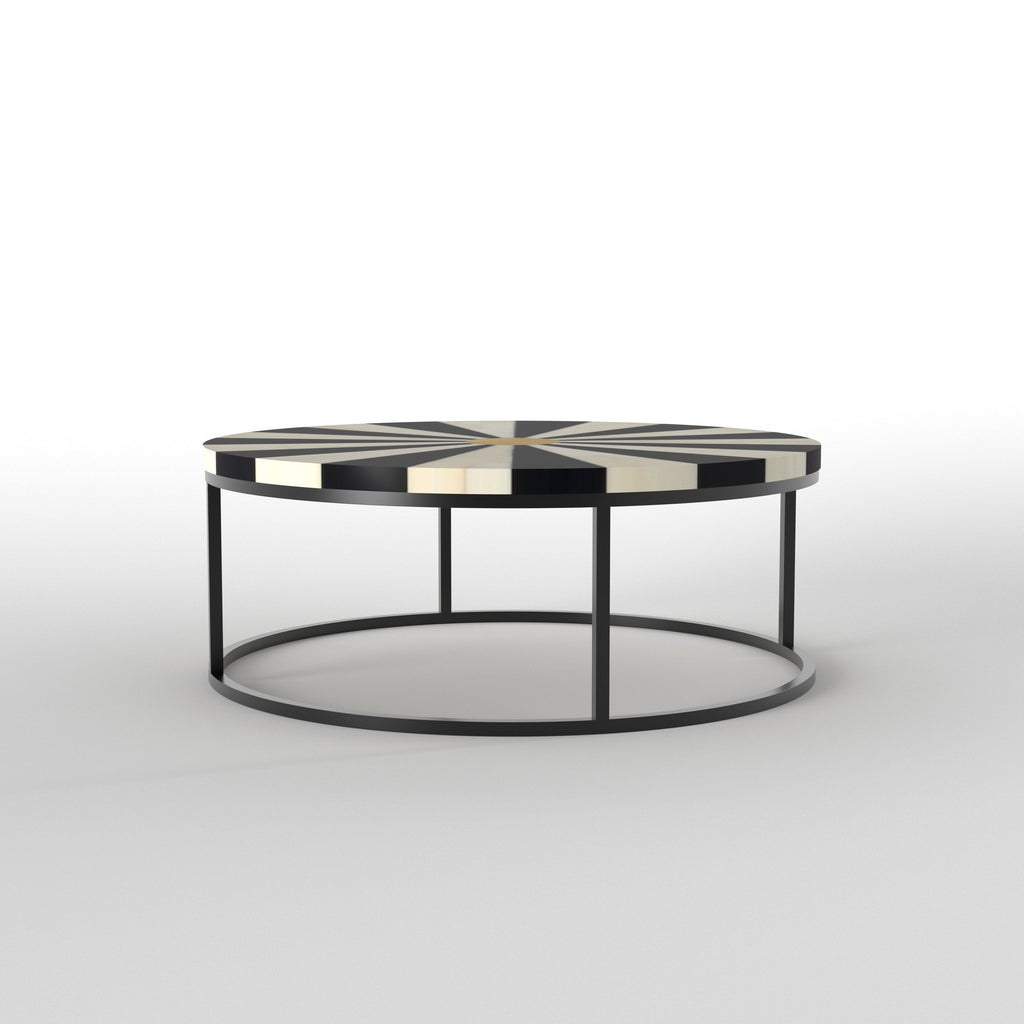 Calla Starburst Metal Coffee Table — view 2