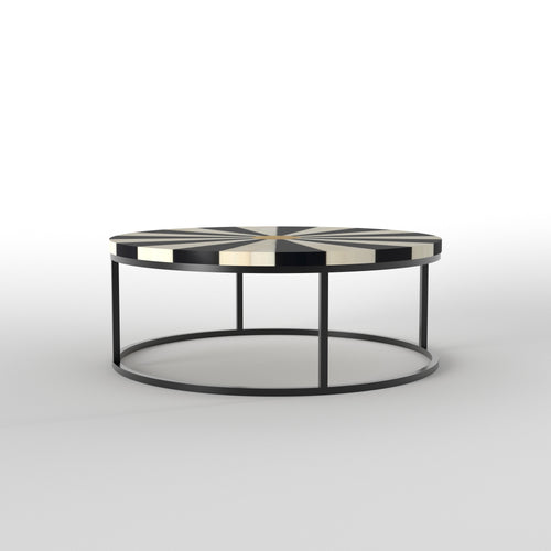 Calla Starburst Metal Coffee Table — view 2