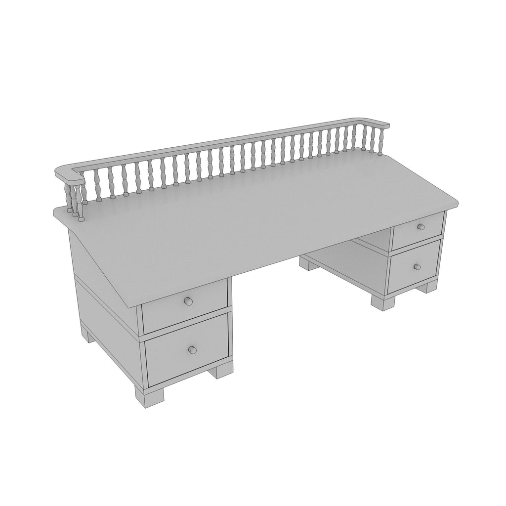 Arlo Solid Wood Lap Desk — view 3