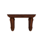 Solana Floral Carved Wall Shelf — view 2
