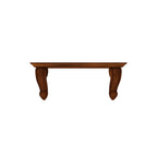 Sienna Carved Scroll Wall Shelf — view 4