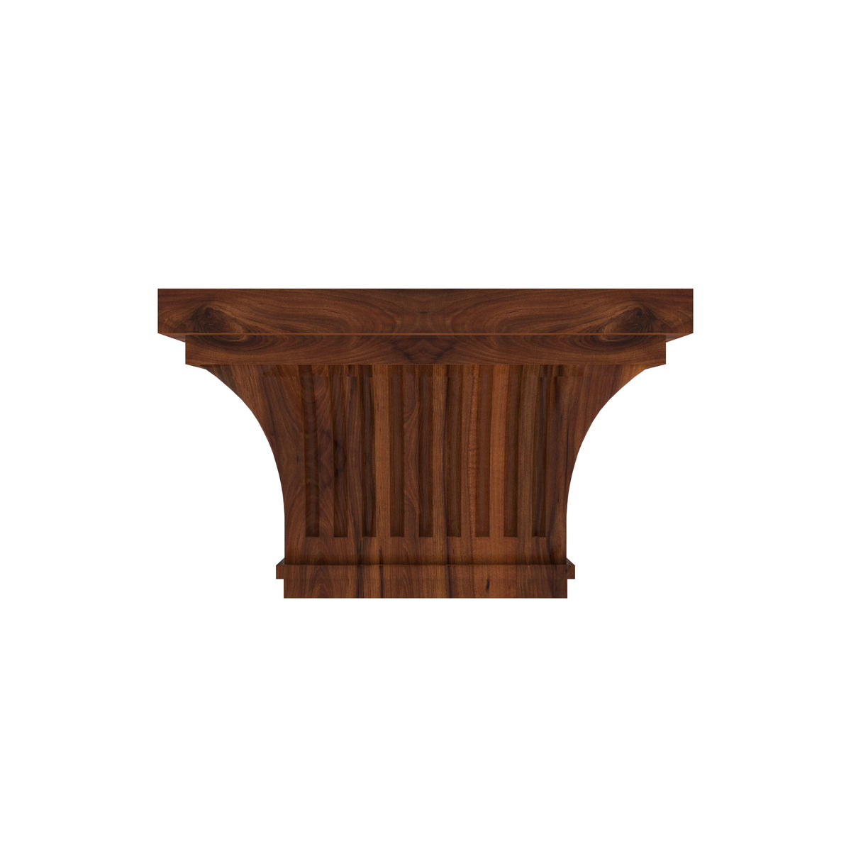 Stella Carved Arched Wall Shelf — view 2