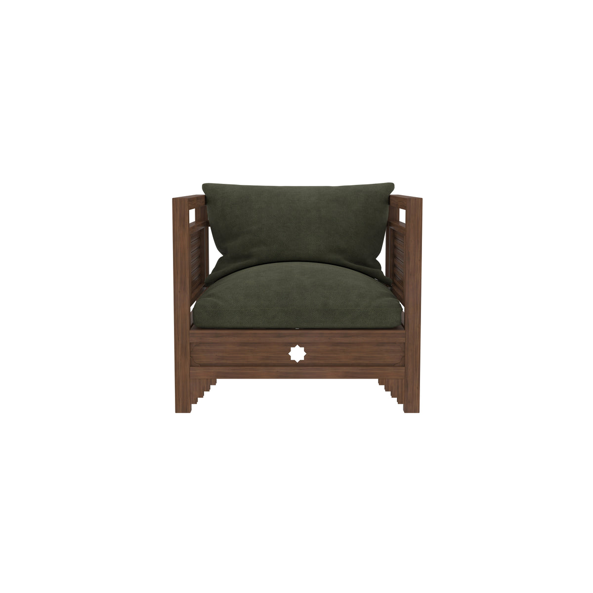 Capri Solid Wood Dining Set with Cane Chairs – product image 8