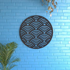 Isola Round Vintage Wall Panel — view 1