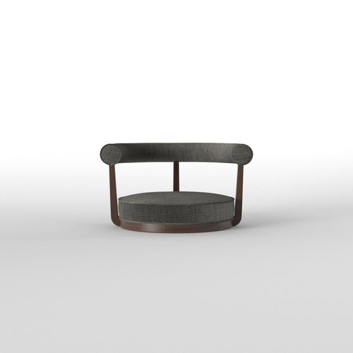 Akari Solid Wood Oval Floor Dining Set – product image 2