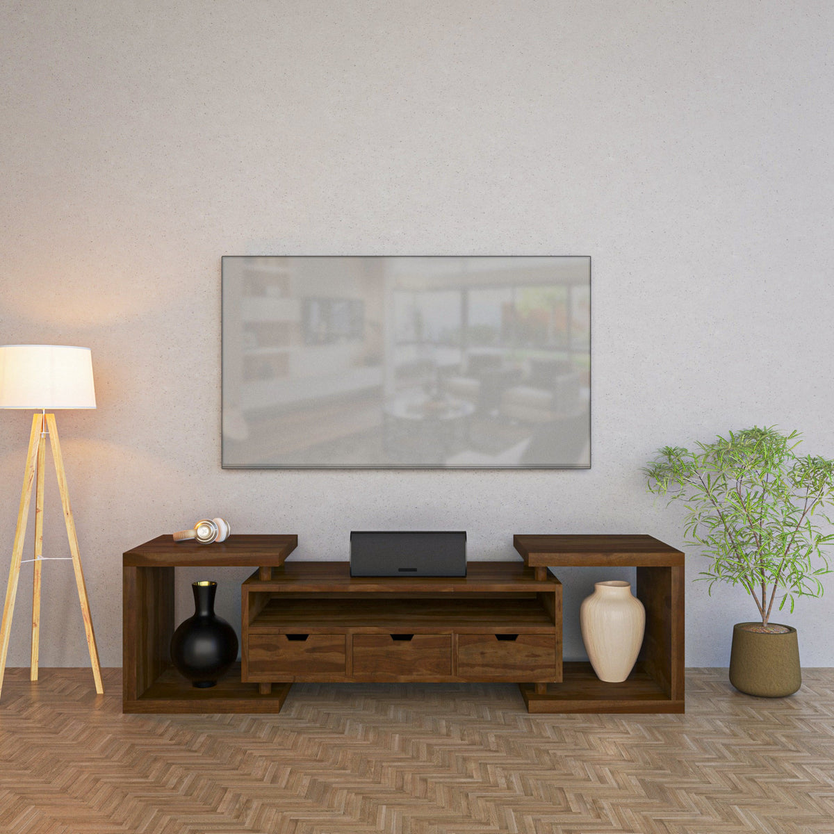 Lorne Vintage TV Unit — view 1