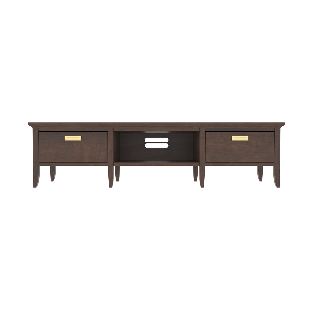 Elara Solid Wood TV Unit — view 2