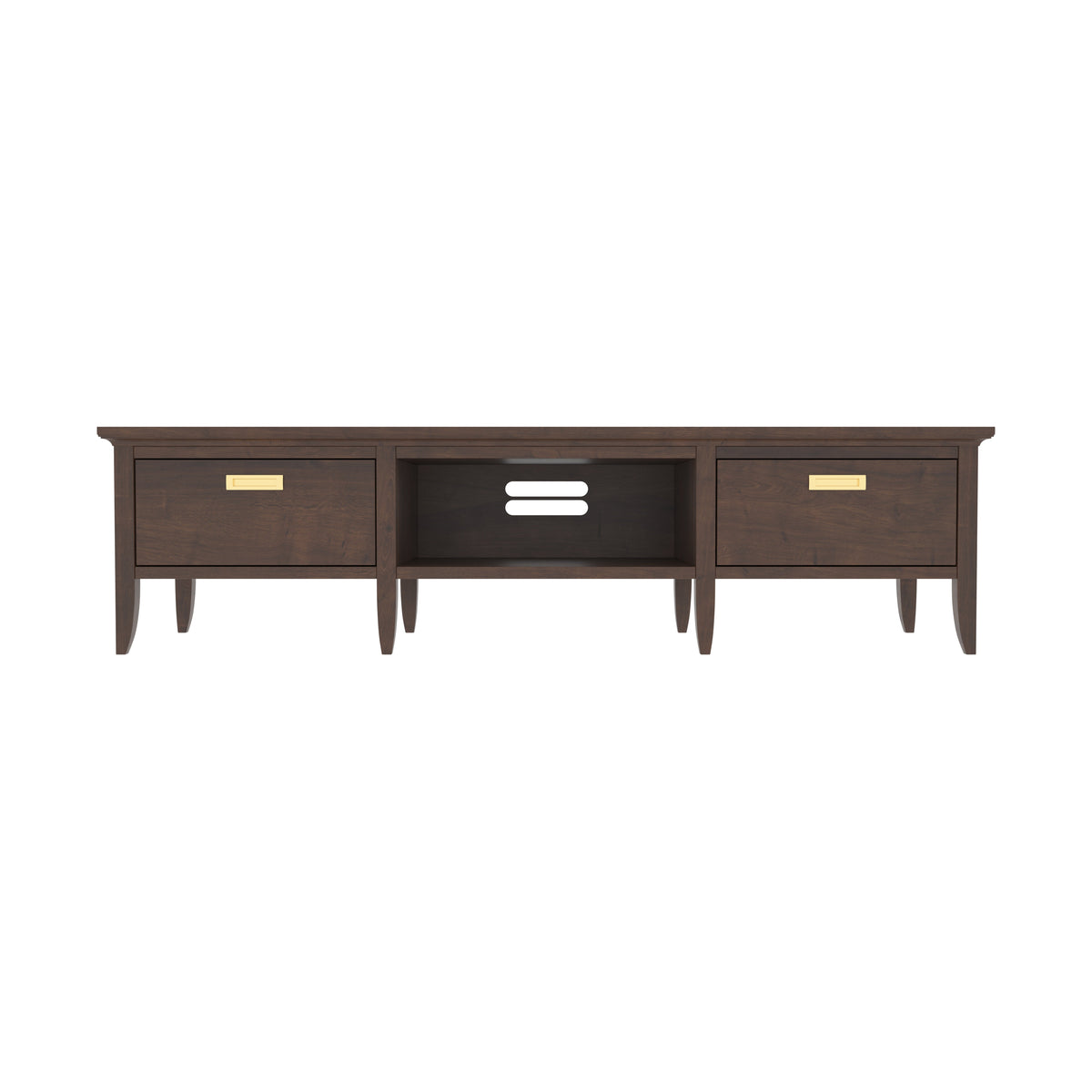 Elara Solid Wood TV Unit — view 2